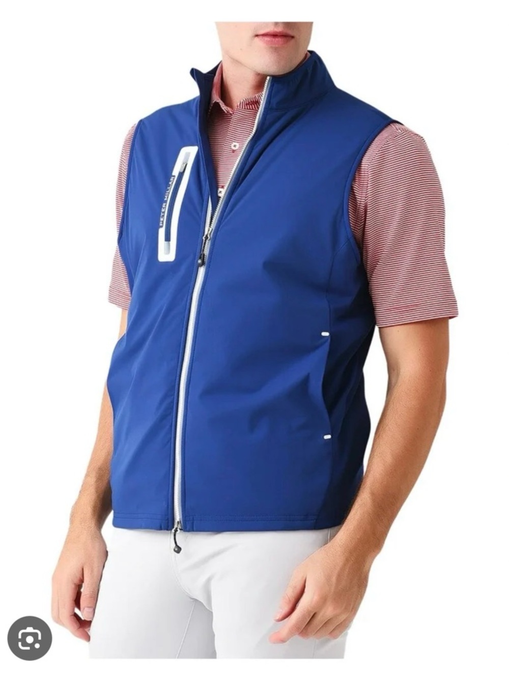 Peter Millar mens  Hyperlight Fuse Hybrid Golf Vest size M